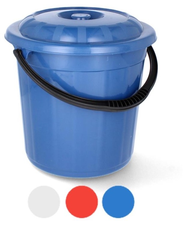 Vědro s víkem 10l 249232 Vědro s víkem 10l 249232 - Úklidové a ochranné pomůcky Vědra, koše